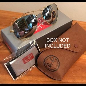 RAY BAN AVIATOR FLASH LENS 55MM